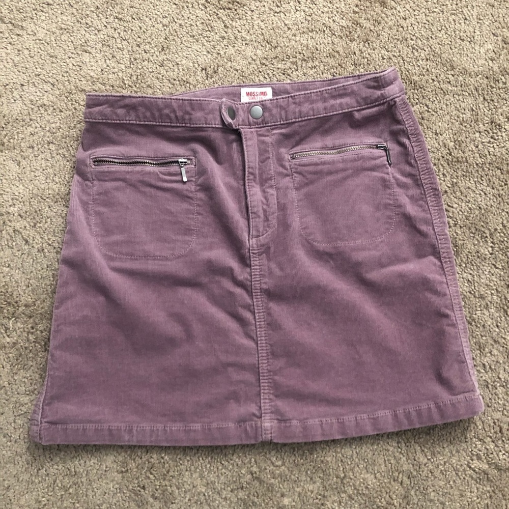 Corduroy skirt